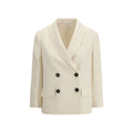Beige Viscose Jacket