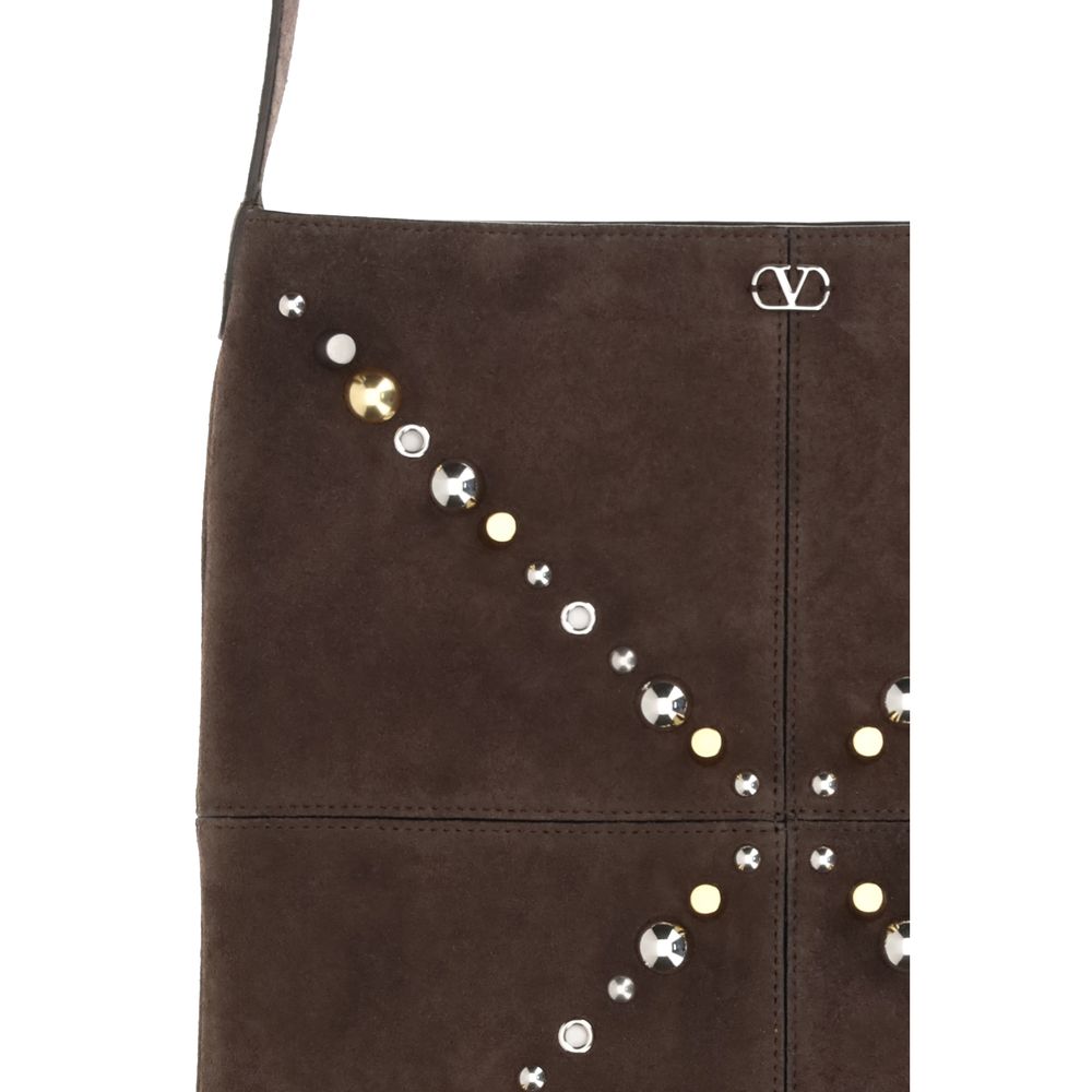 Brown Calf Leather Bos Taurus Shoulder Bag
