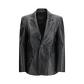 Black Calf Leather Bos Taurus Leather Jacket