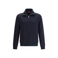 Blue Polyester Shell Jacket