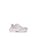 Multicolor Polyurethane Athletic Sneakers