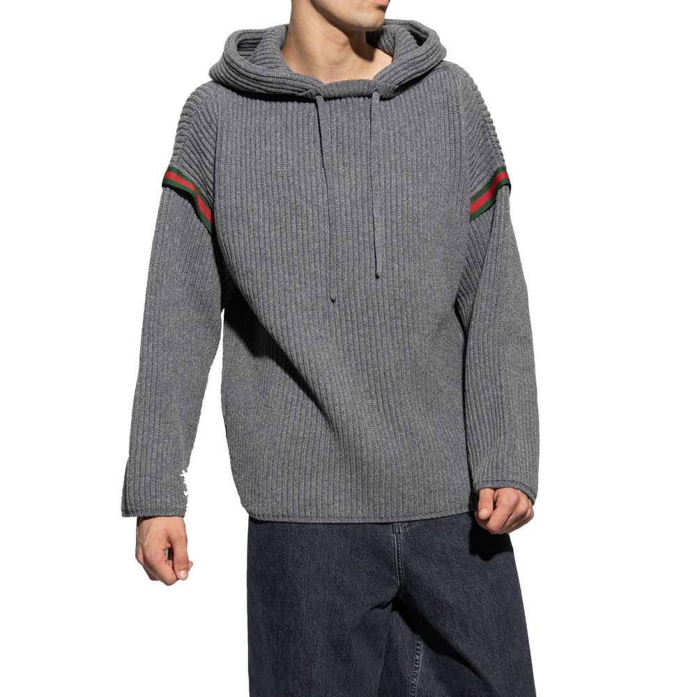 Gray Cashmere Sweatshirt