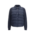 Blue Polyester Jacket
