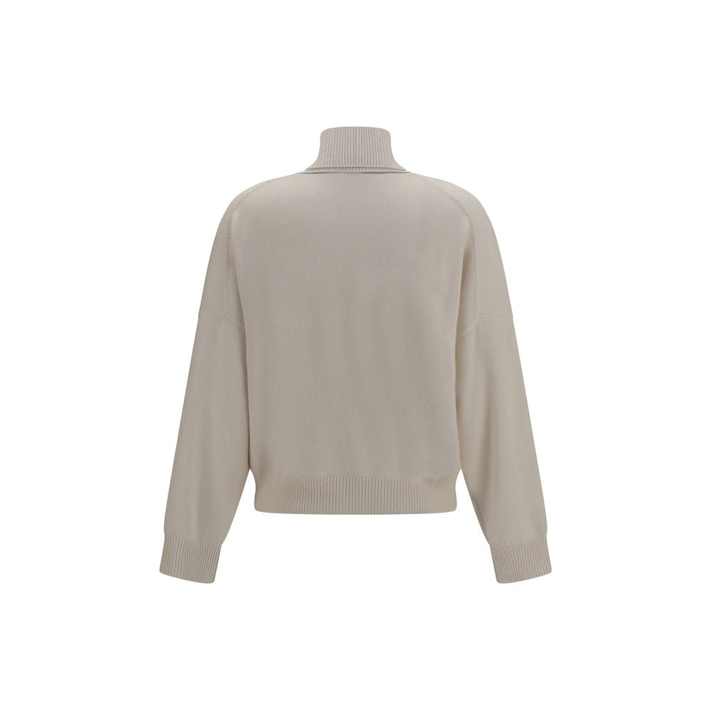 Beige Cashmere Sweater