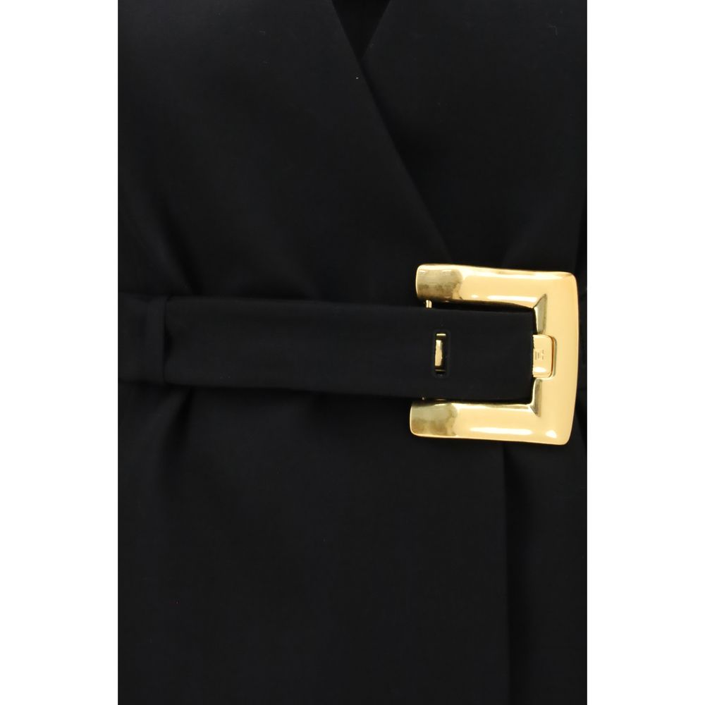 Black Wool Oves Aries Blazer