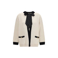 Beige Cotton Cardigan