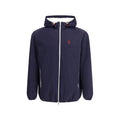Blue Nylon Shell Jacket
