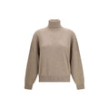 Brown Cashmere Turtleneck