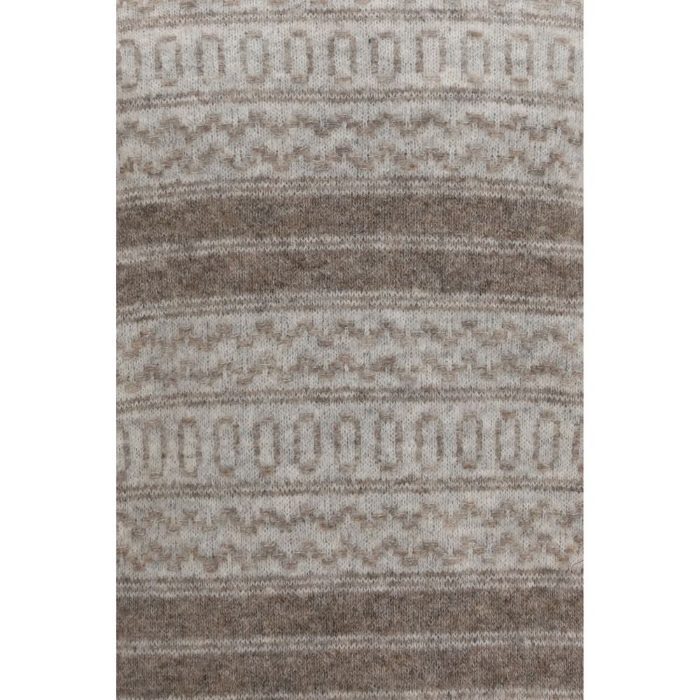 Gray Alpaca Vicugna Pacos Turtleneck