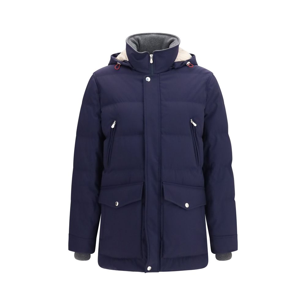 Blue Goose Down Shell Jacket