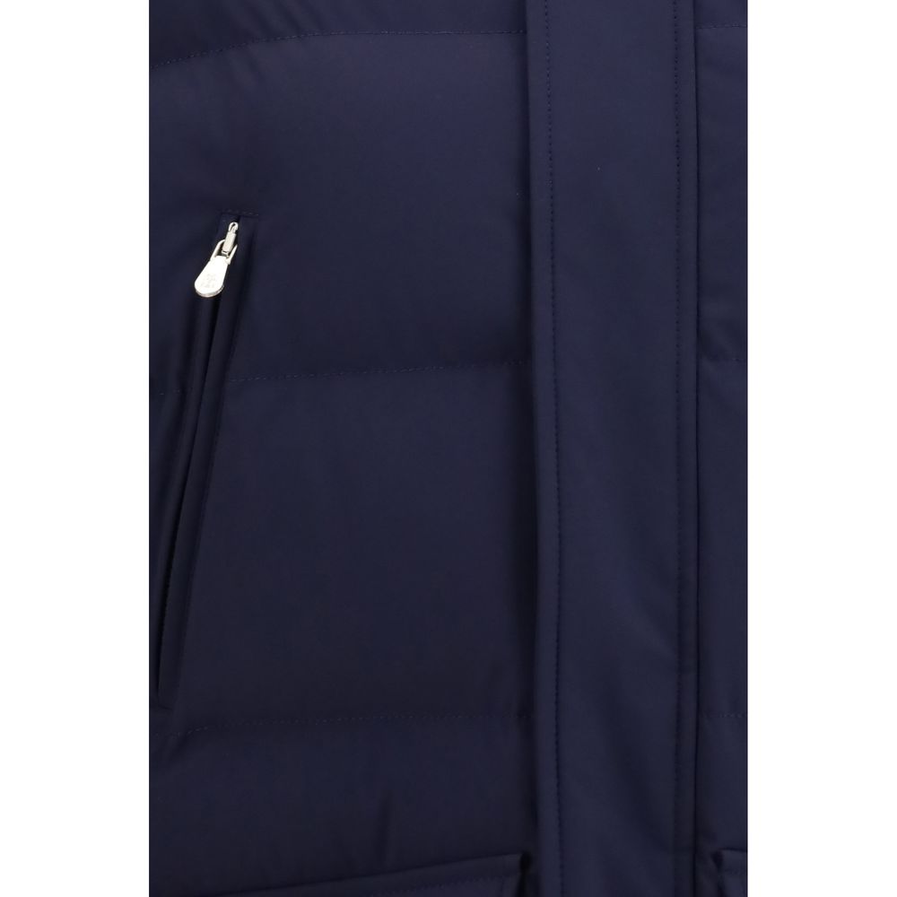 Blue Goose Down Shell Jacket