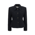 Black Wool Oves Aries Blazer