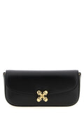 Black Calfskin Crossbody Bag