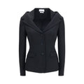Black Wool Oves Aries Full-Length Jacket