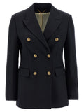 Blue Polyester Blazer