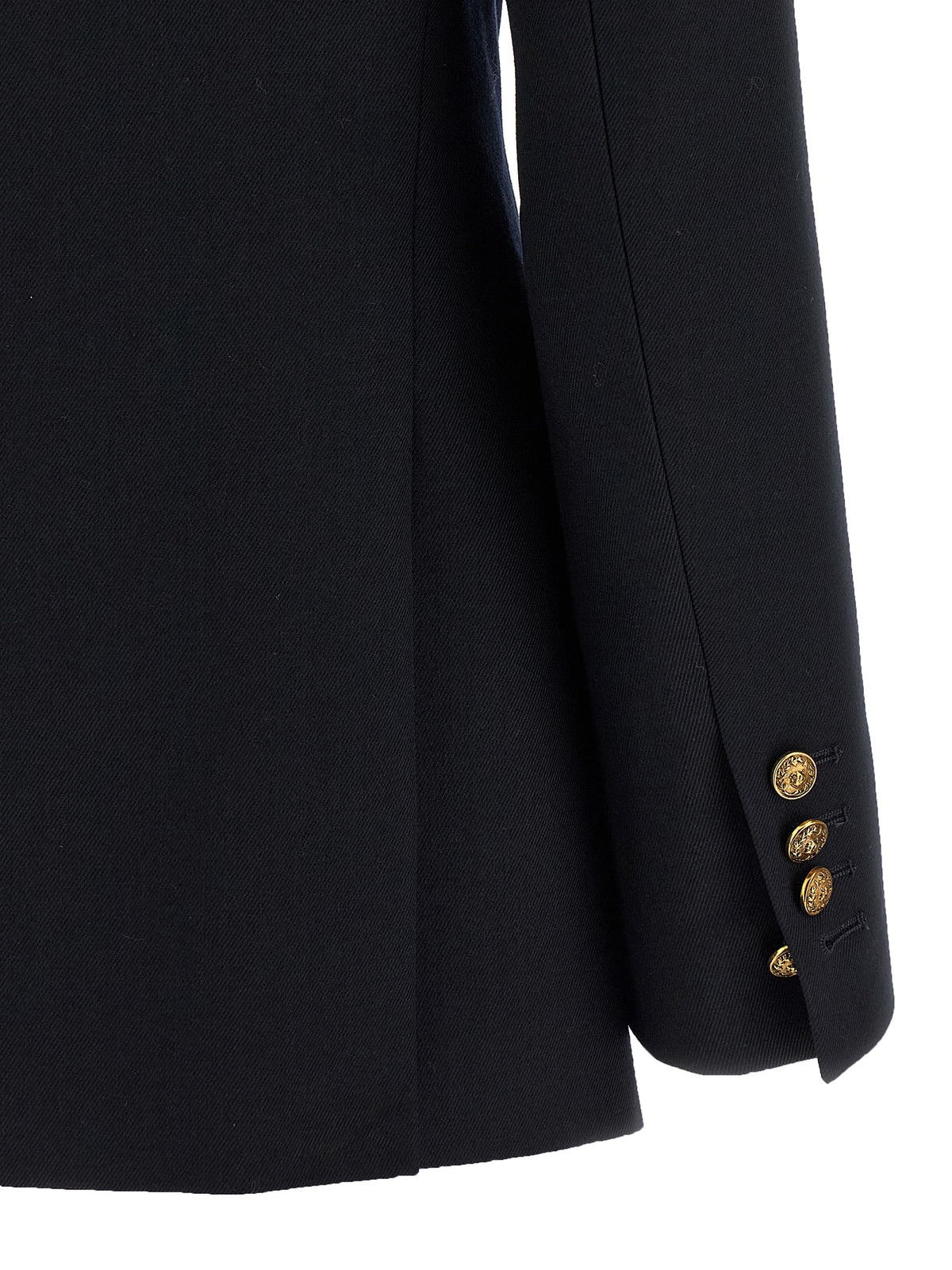 Blue Polyester Blazer