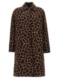 Brown Virgin Wool Coat