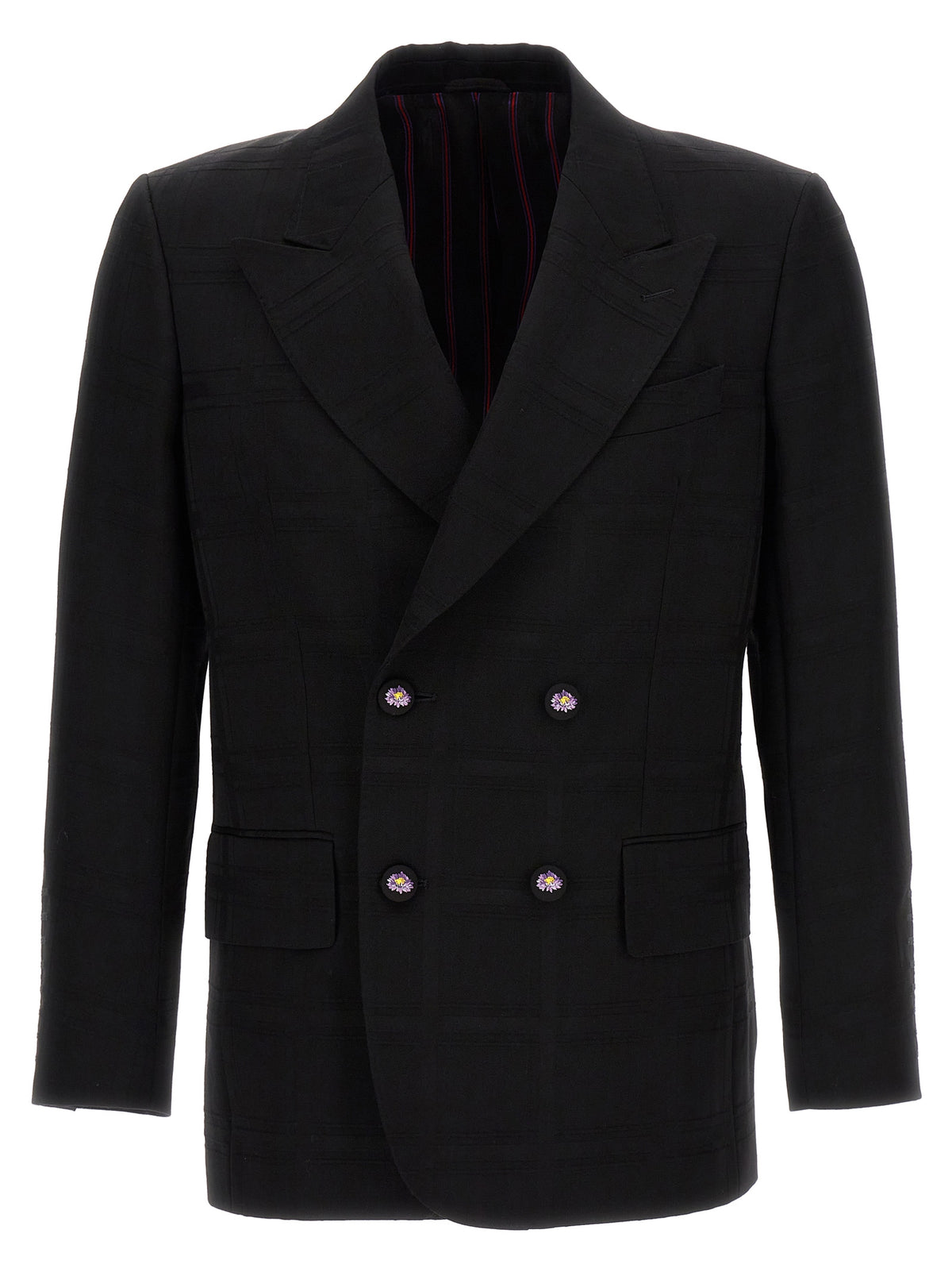 Black Virgin Wool Blazer