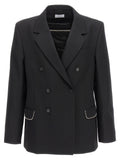 Black Virgin Wool Blazer