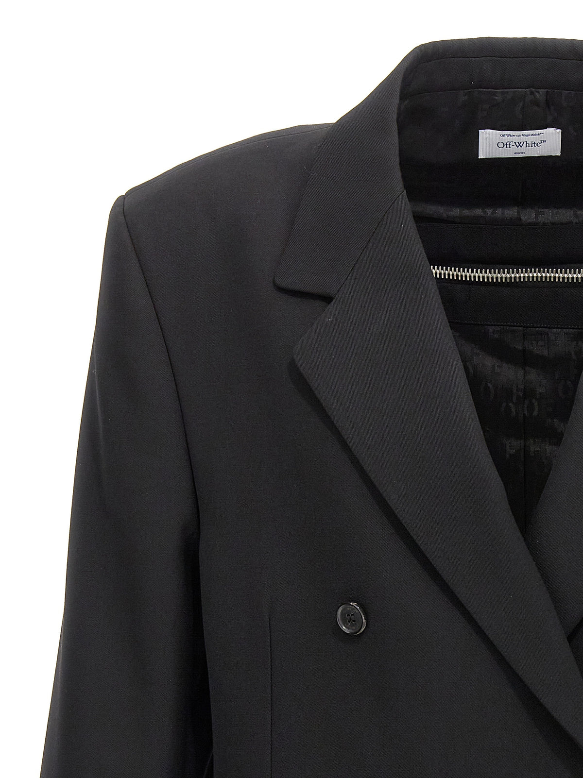 Black Virgin Wool Blazer