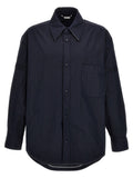 Blue Polyamide Blouse