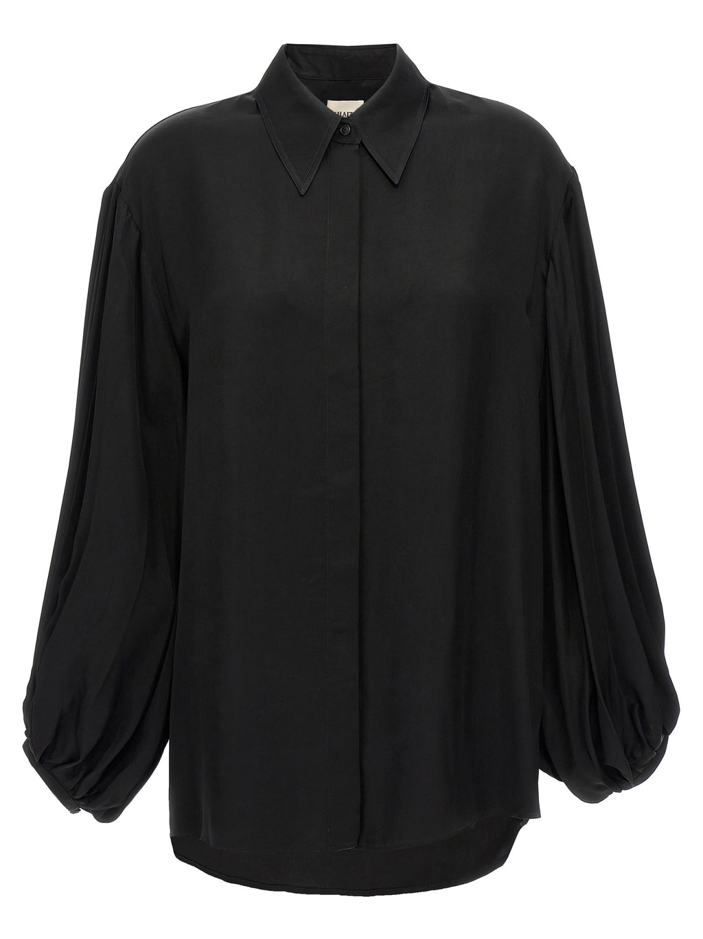 Black Cupro Blouse