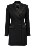 Black Virgin Wool Blazer