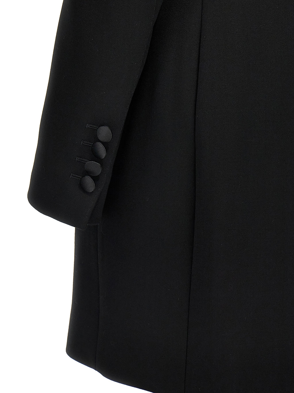 Black Virgin Wool Blazer
