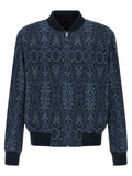 Blue Cotton Bomber