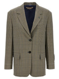Multicolor Polyester Blazer