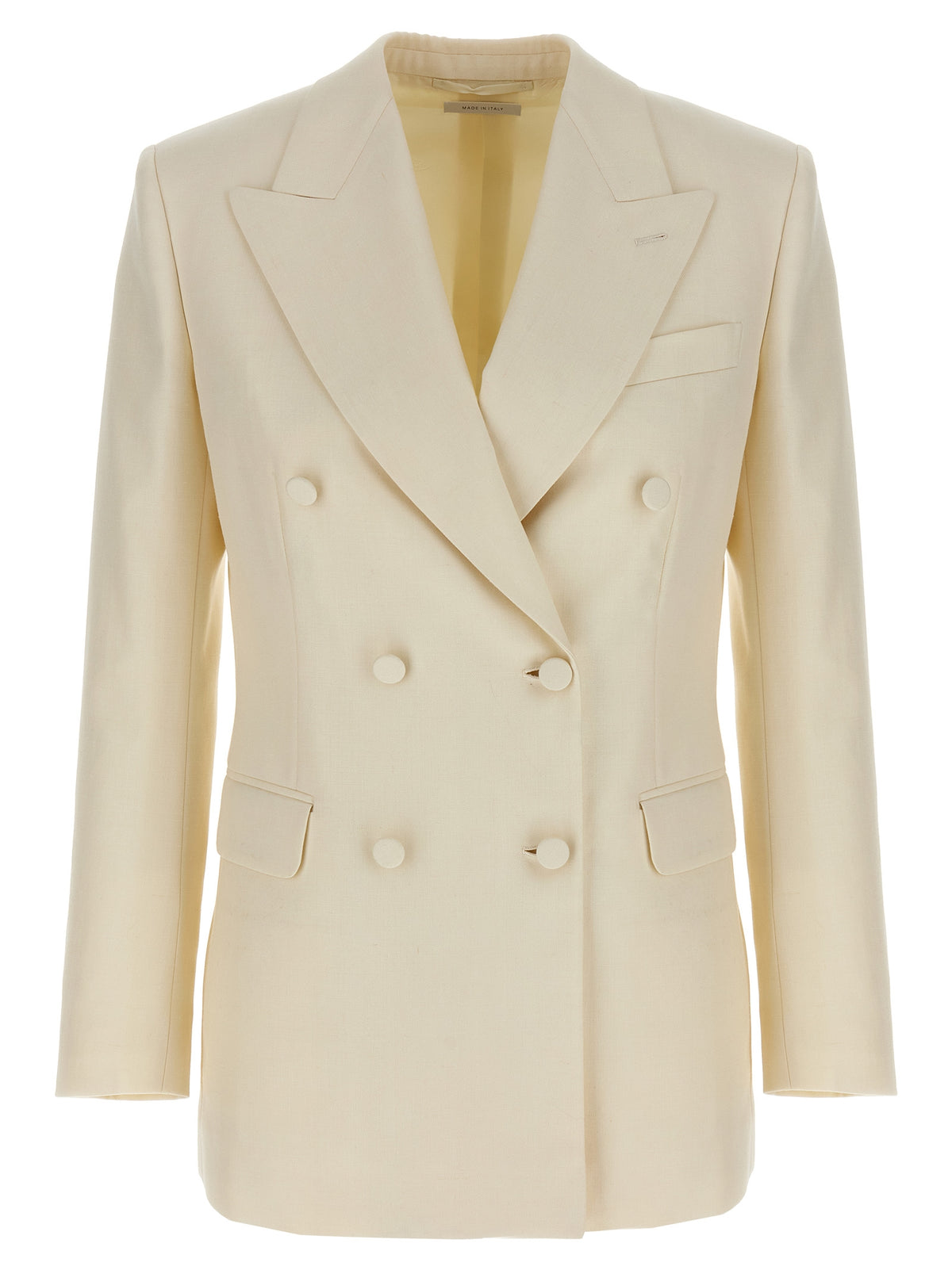 White Wool Blazer