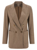 Beige Cashmere Blazer