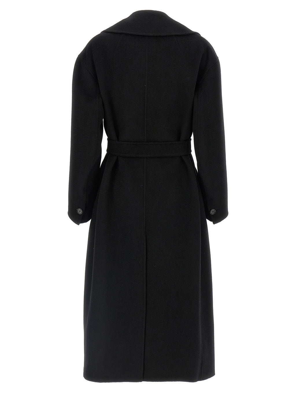 Black Virgin Wool Coat