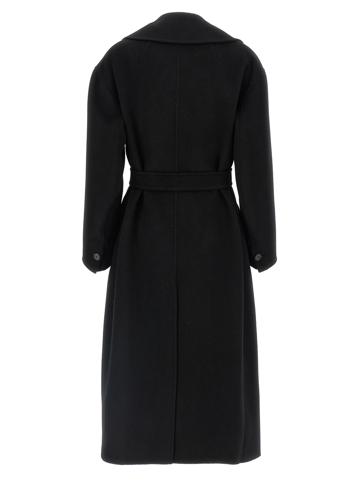 Black Virgin Wool Coat