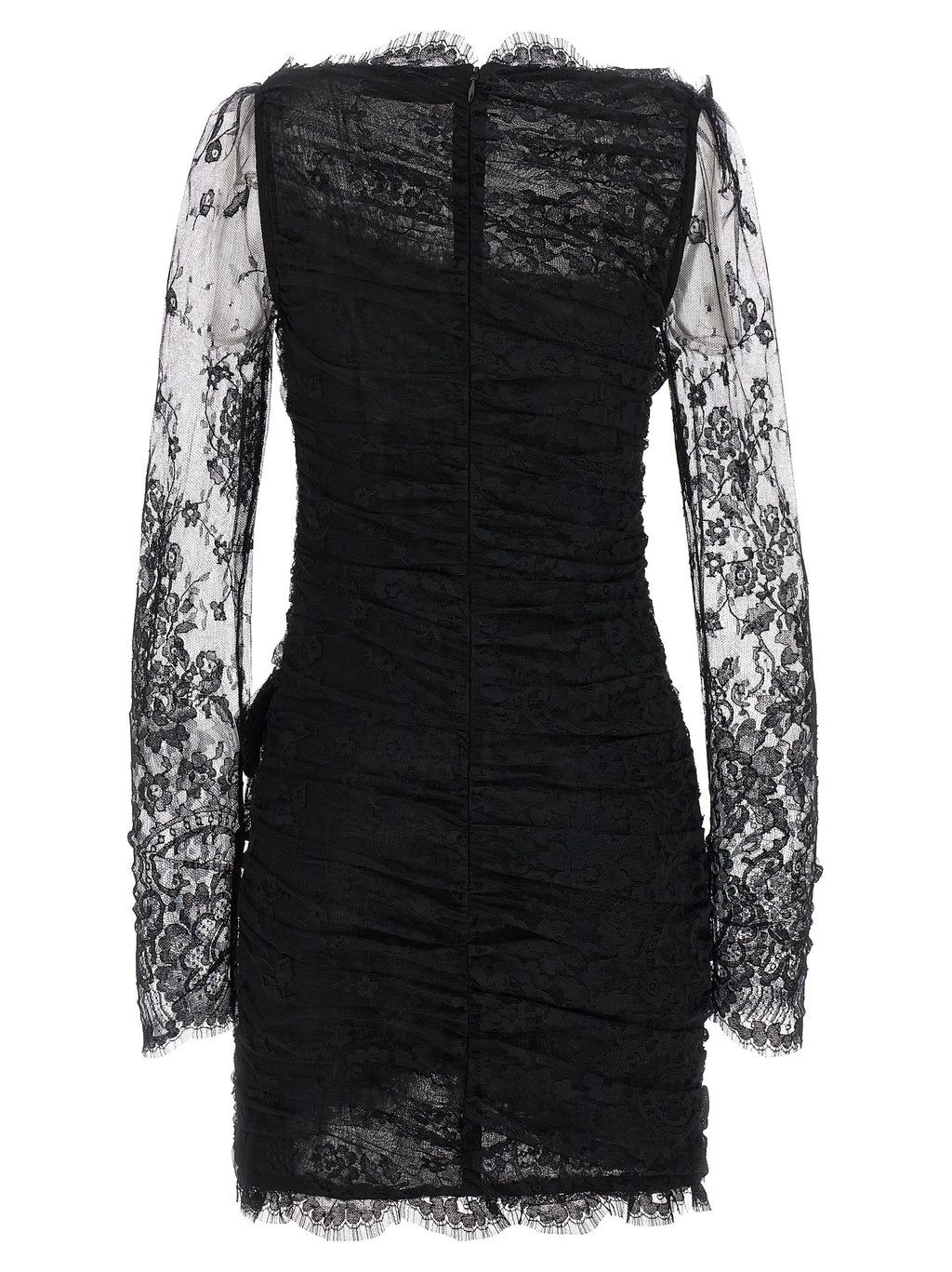 Black Organic Cotton Short Dress