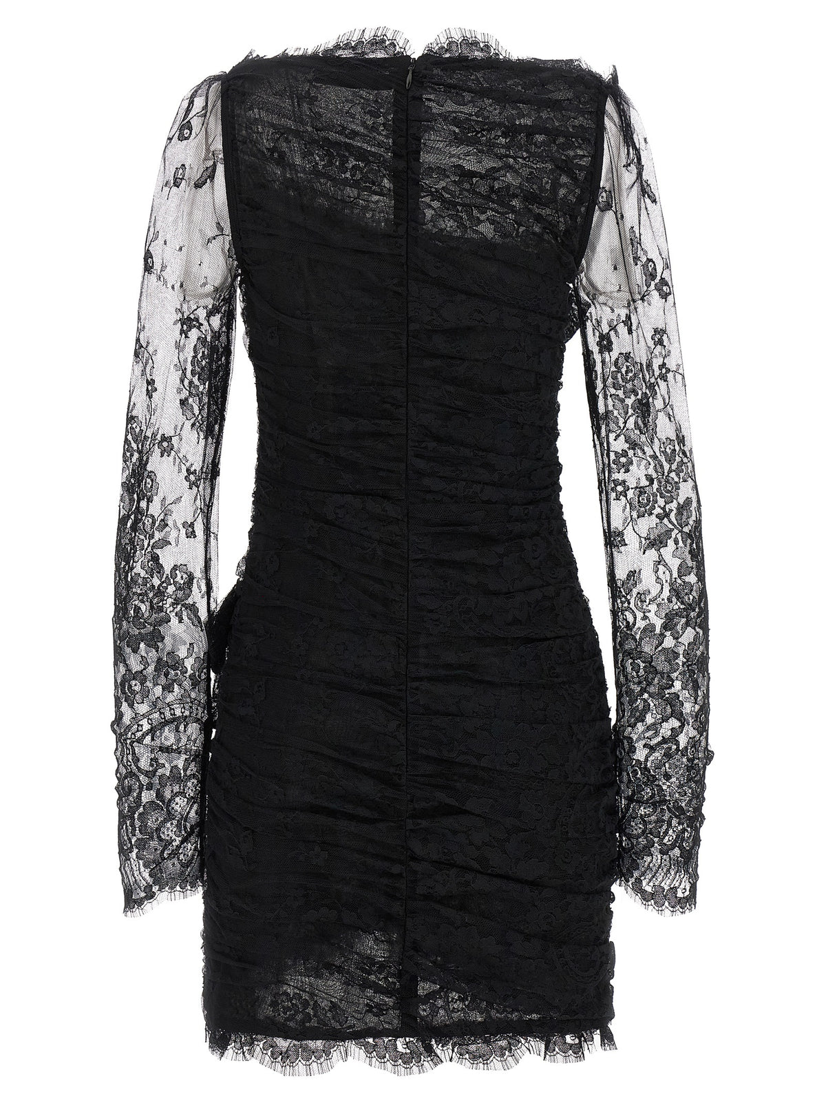 Black Organic Cotton Short Dress
