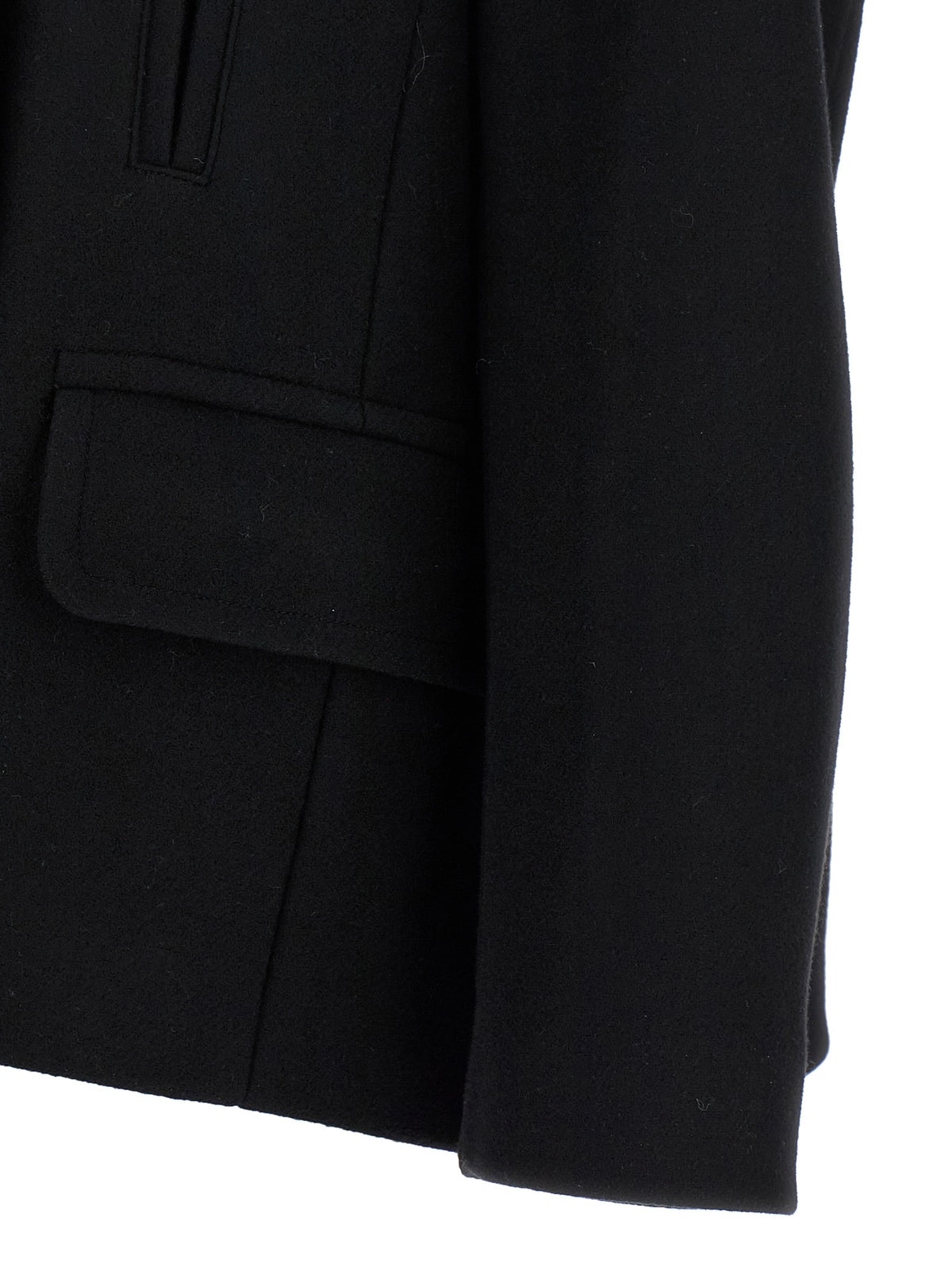 Black Wool Coat