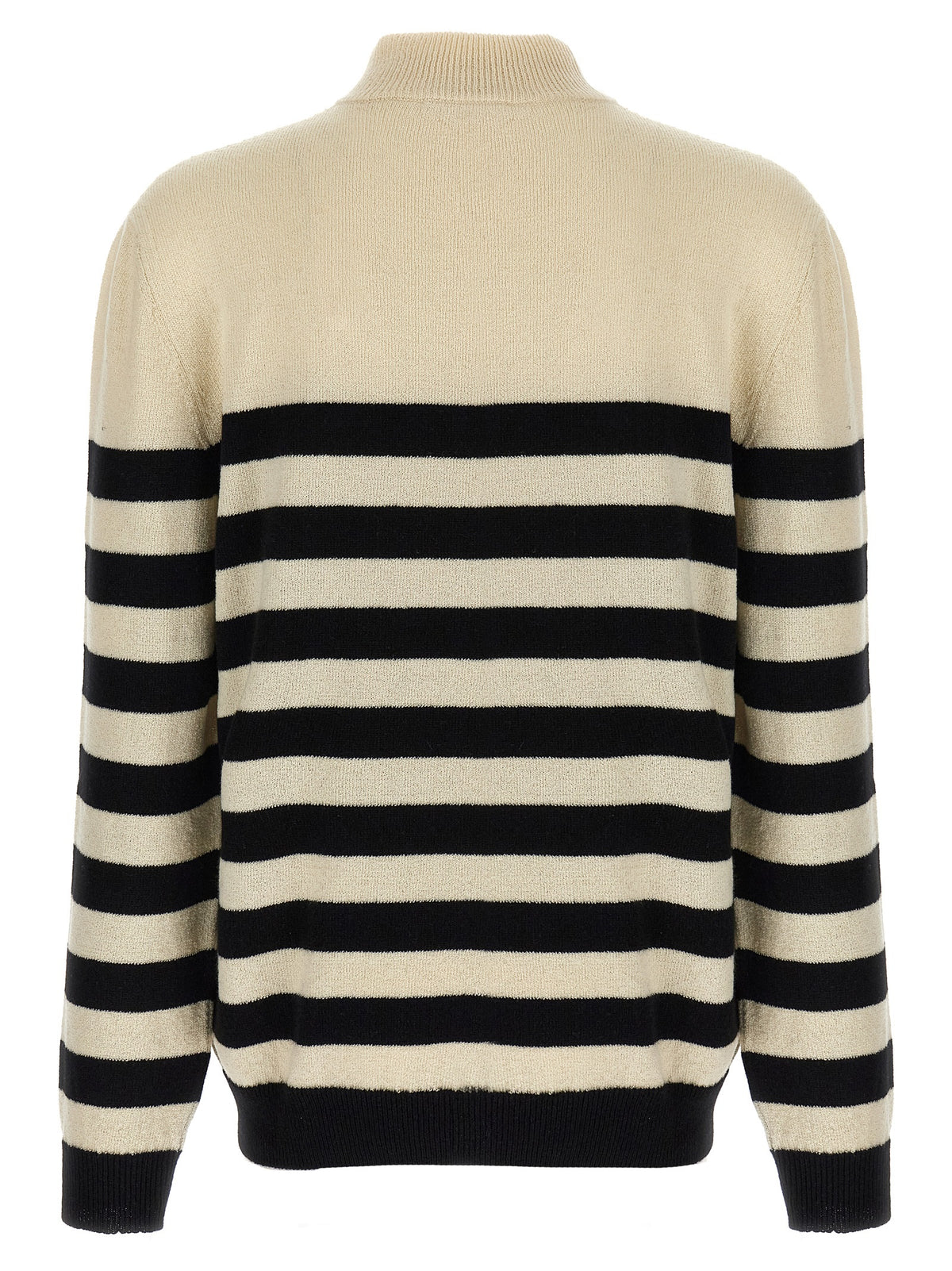 Bicolor Wool Cardigan