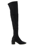 Black Leather Over The Knee