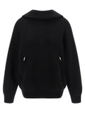 Black Cotton Cardigan
