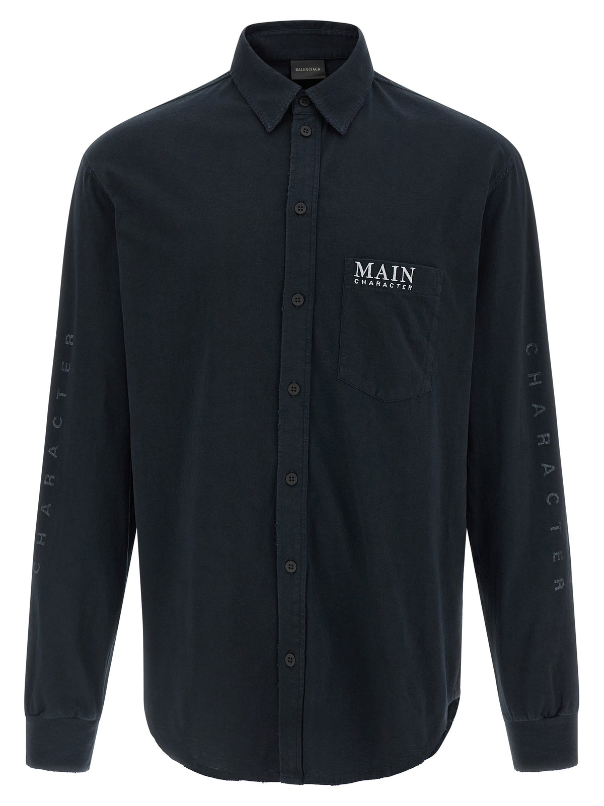 Black Cotton Blouse