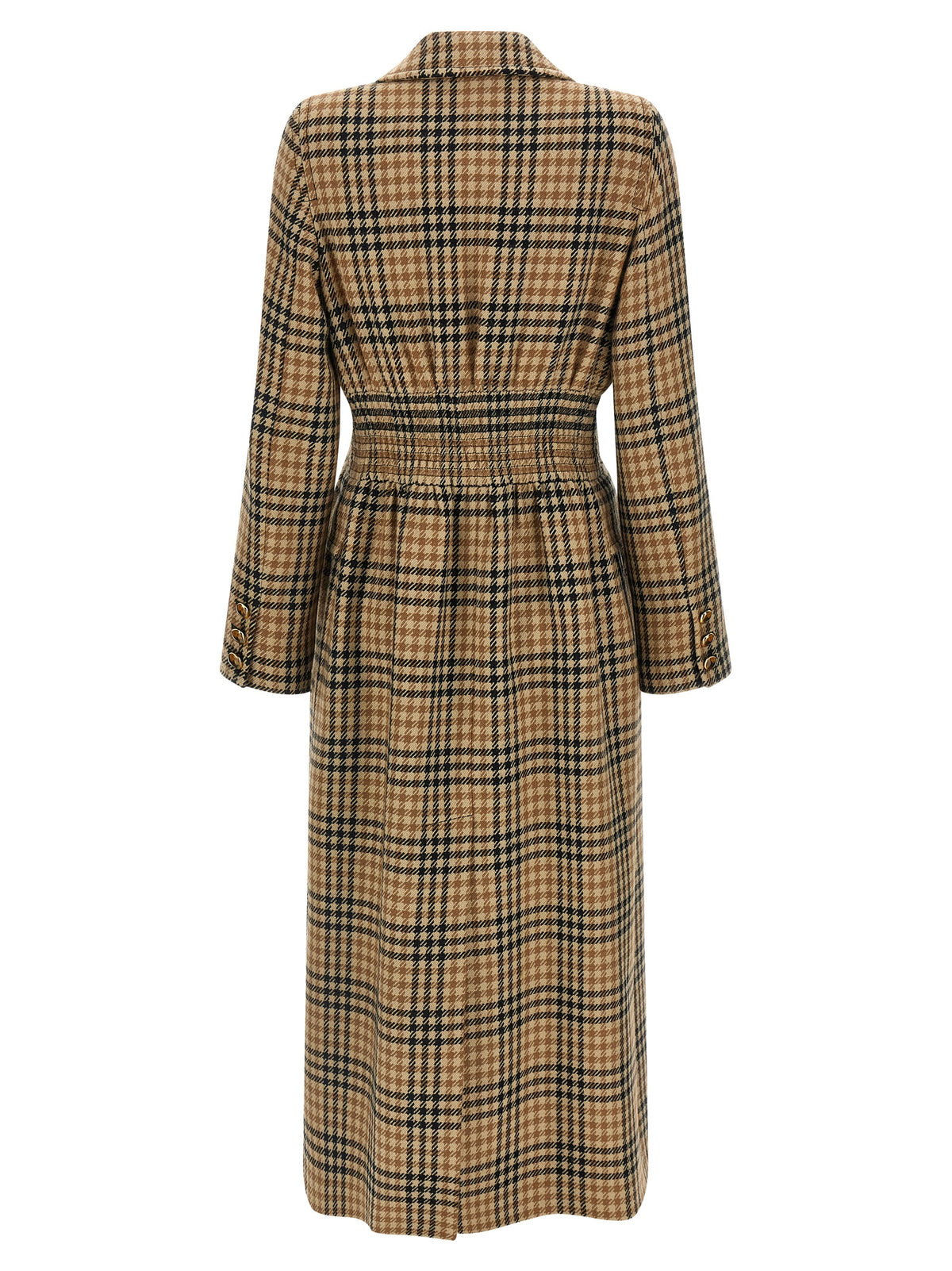 Brown Virgin Wool Coat