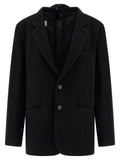 Black Virgin Wool Blazer