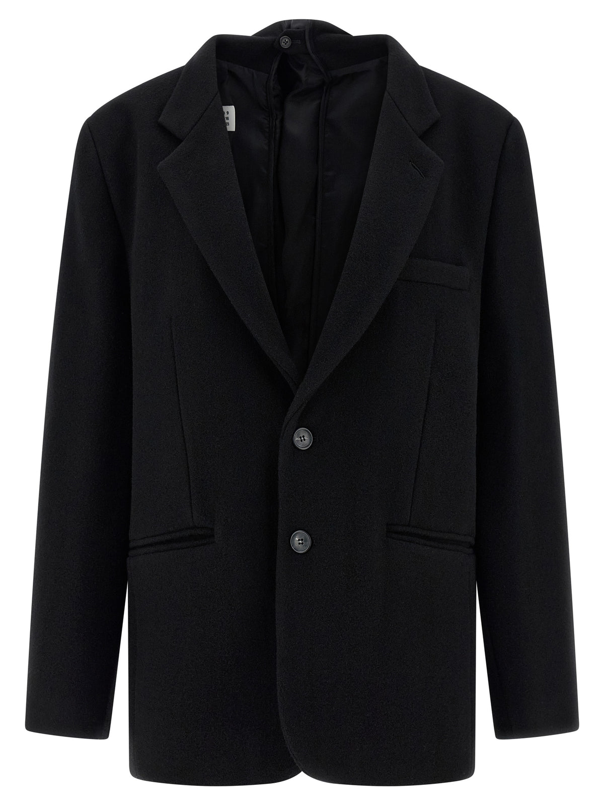 Black Virgin Wool Blazer