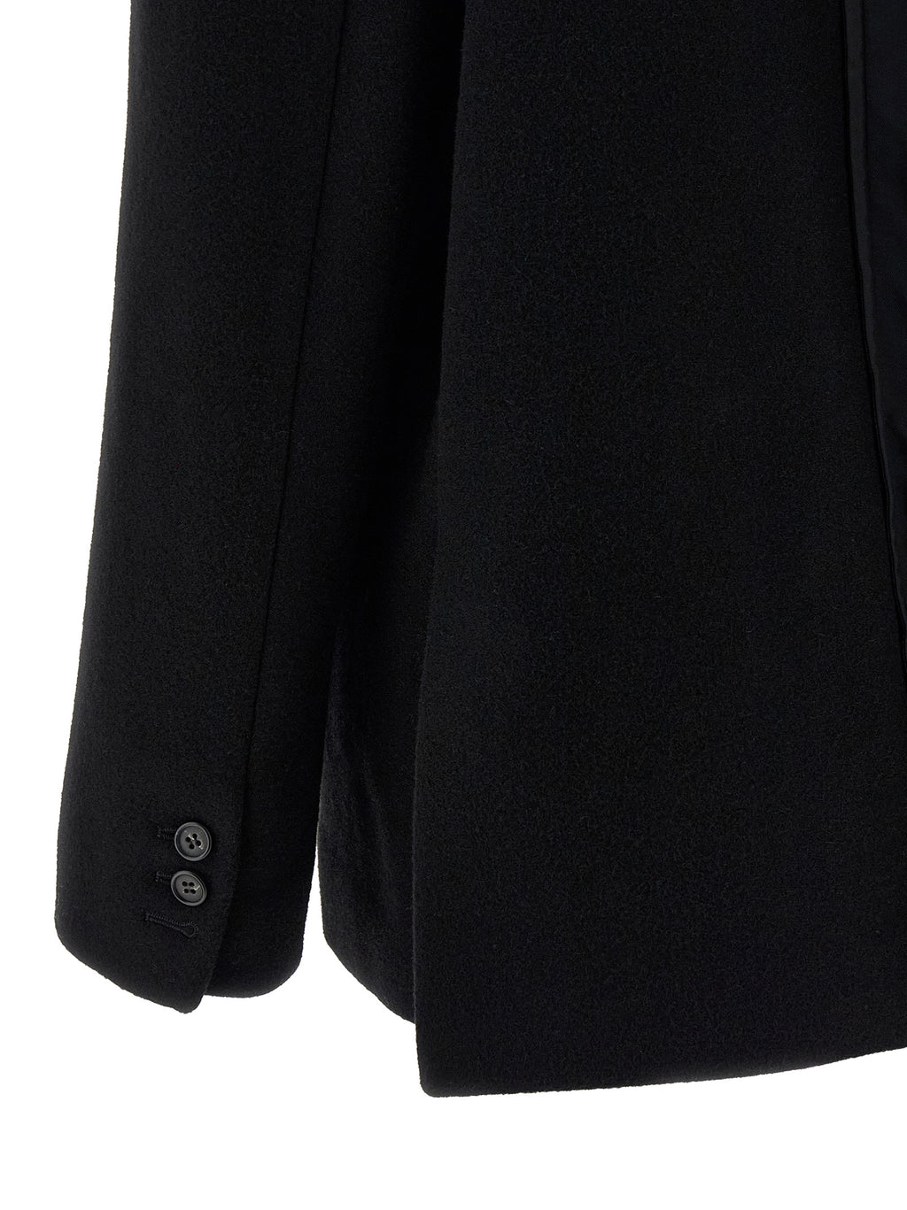 Black Virgin Wool Blazer