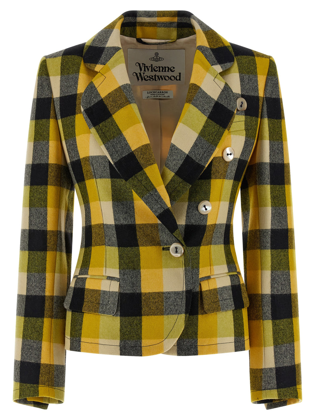Multicolor Virgin Wool Blazer