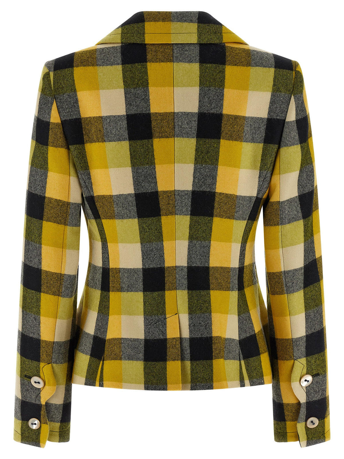 Multicolor Virgin Wool Blazer