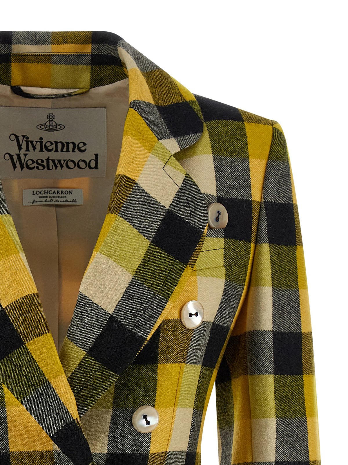 Multicolor Virgin Wool Blazer