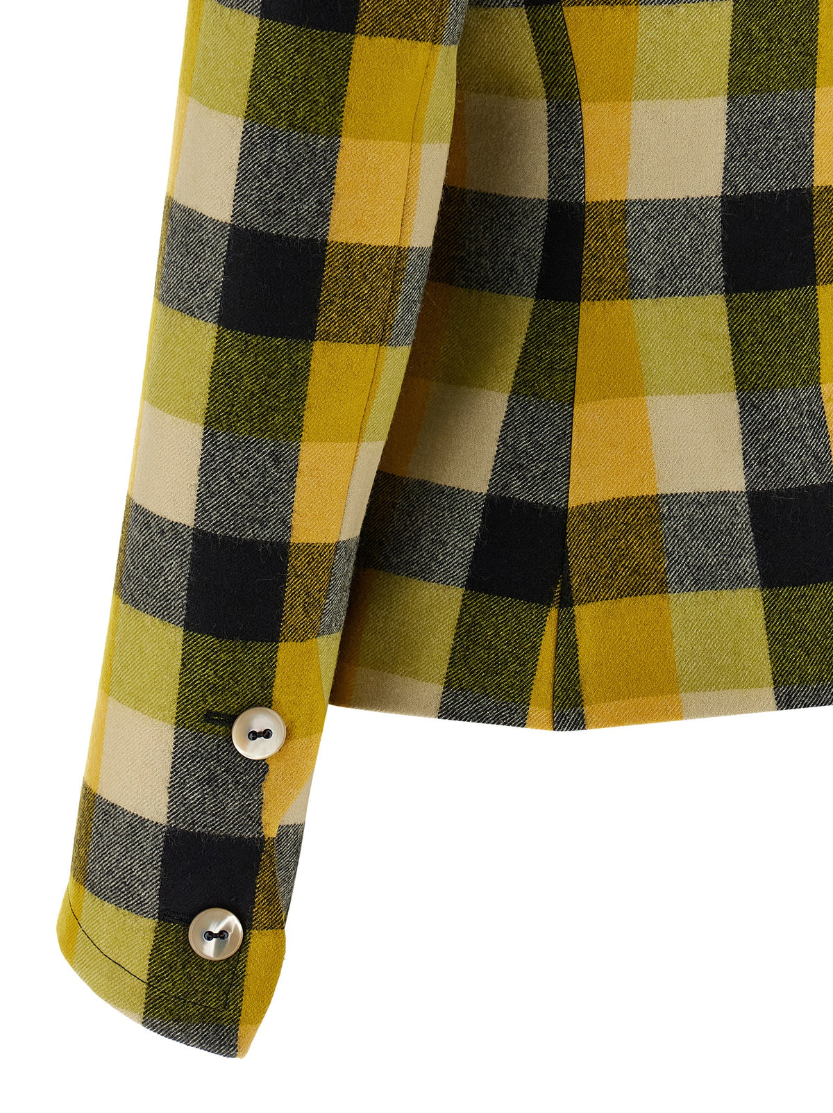 Multicolor Virgin Wool Blazer
