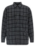 Gray Wool Full-Length Jacket